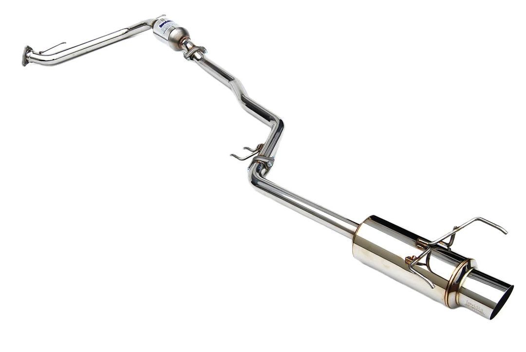 Invidia 07-08 Fit N1 Polished Tip 50mm Cat-Back Exhaust