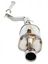 Invidia 12-15 Civic Si Coupe Q300 Polished Tip 70mm Cat-Back Exhaust