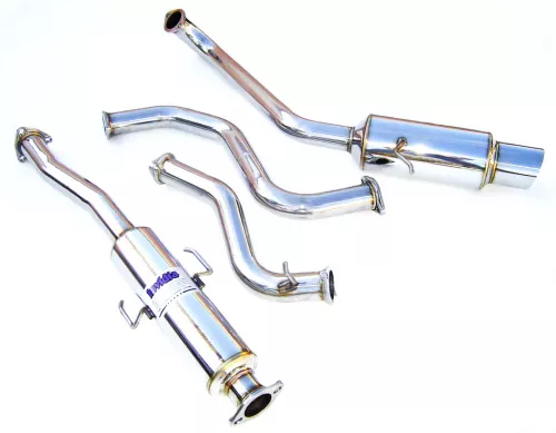 Invidia 88-91 CRX N1 Polished Tip 60mm Cat-Back Exhaust