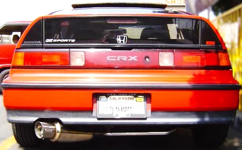 Invidia 88-91 CRX N1 Polished Tip 60mm Cat-Back Exhaust