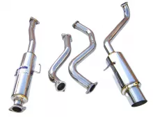 Invidia 88-91 CRX N1 Polished Tip 60mm Cat-Back Exhaust
