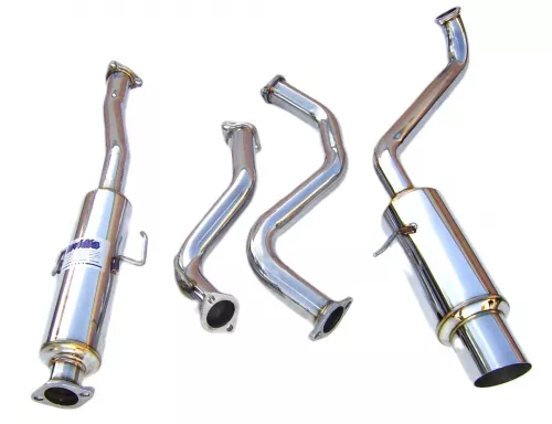 Invidia 88-91 CRX N1 Polished Tip 60mm Cat-Back Exhaust