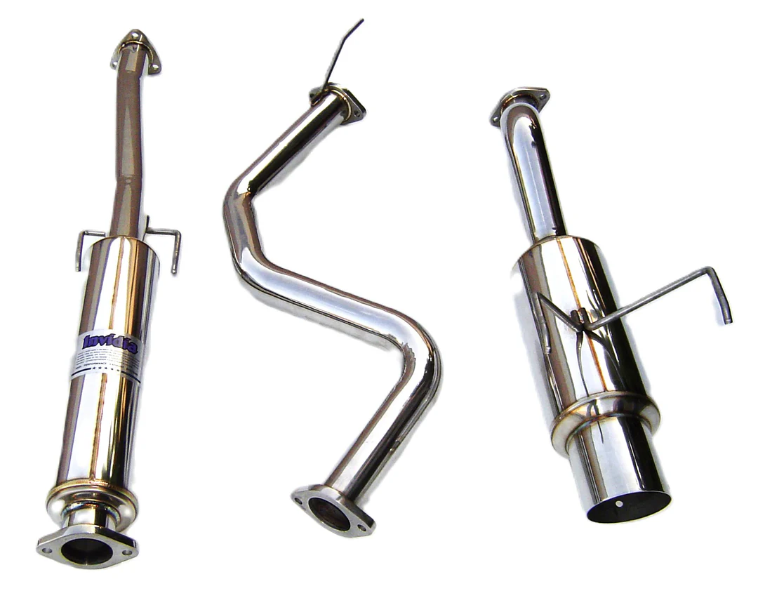 Invidia 92-95 Civic Hatchback N1 Polished Tip 60mm Cat-Back Exhaust