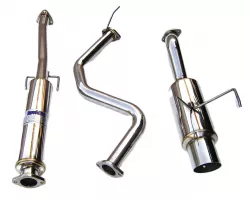 Invidia 92-95 Civic Hatchback N1 Polished Tip 60mm Cat-Back Exhaust