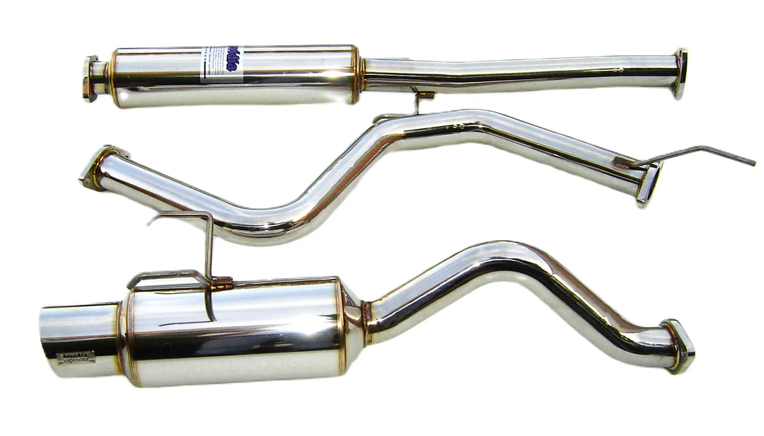 Invidia 96-00 Civic Hatchback N1 Polished Tip 60mm Cat-Back Exhaust