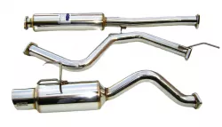 Invidia 96-00 Civic Hatchback N1 Polished Tip 60mm Cat-Back Exhaust