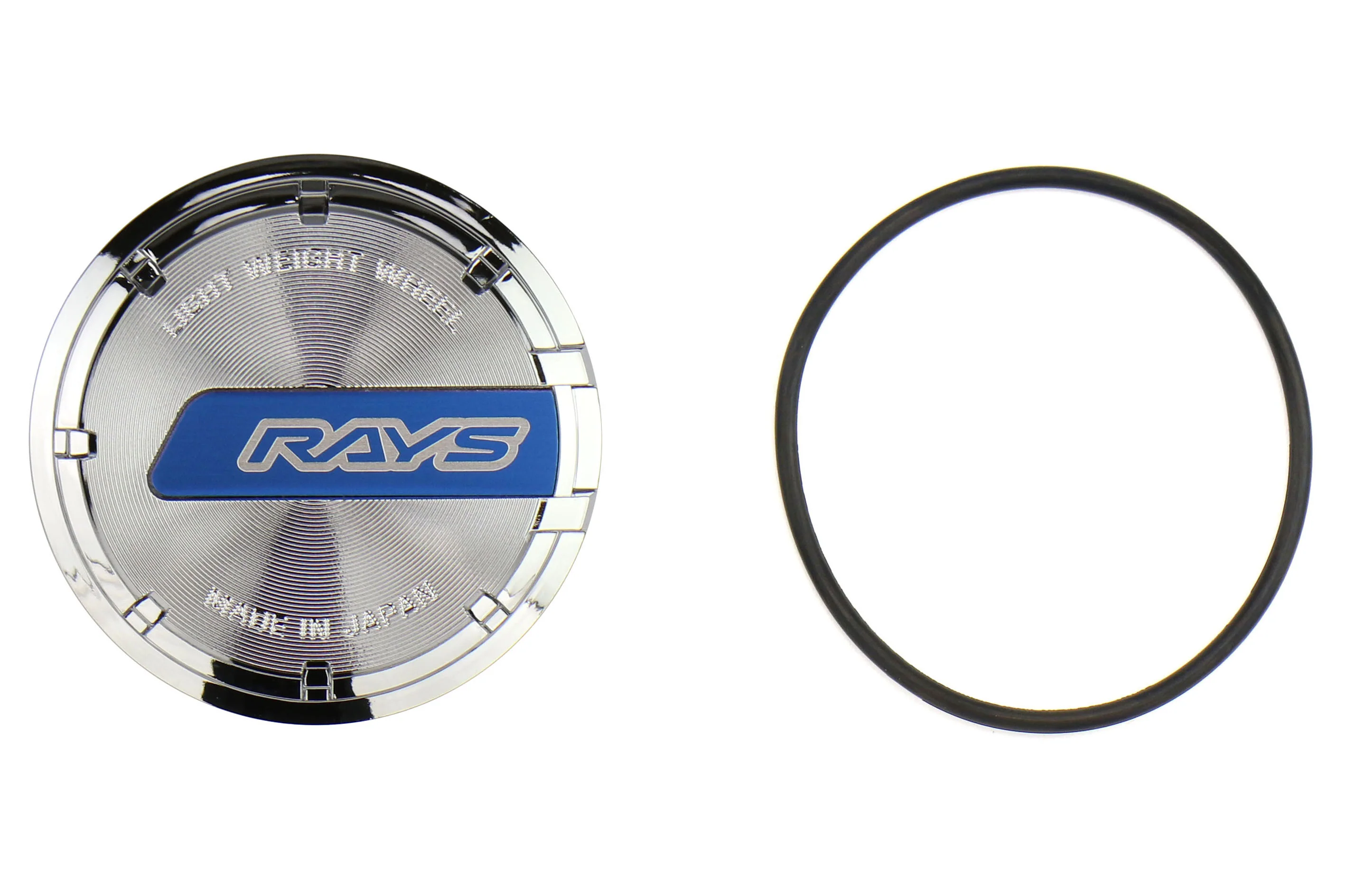 Gram Lights Blue/Chrome Wr Center Cap for 57cr / 57dr