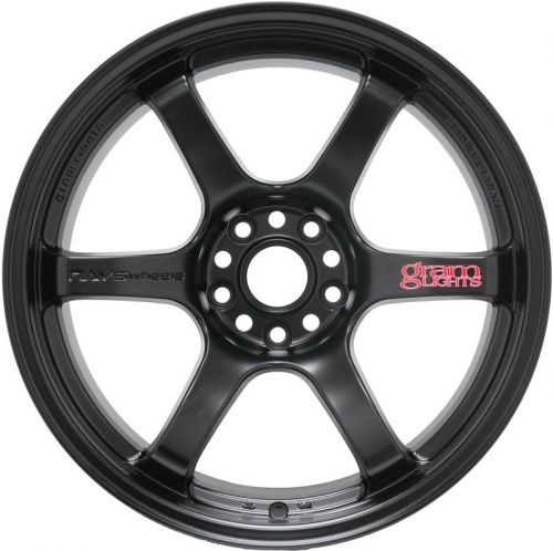 Gram Lights 57DR Semi Gloss Black: 17x9 +38 Wheel | WGIQ38EH | K