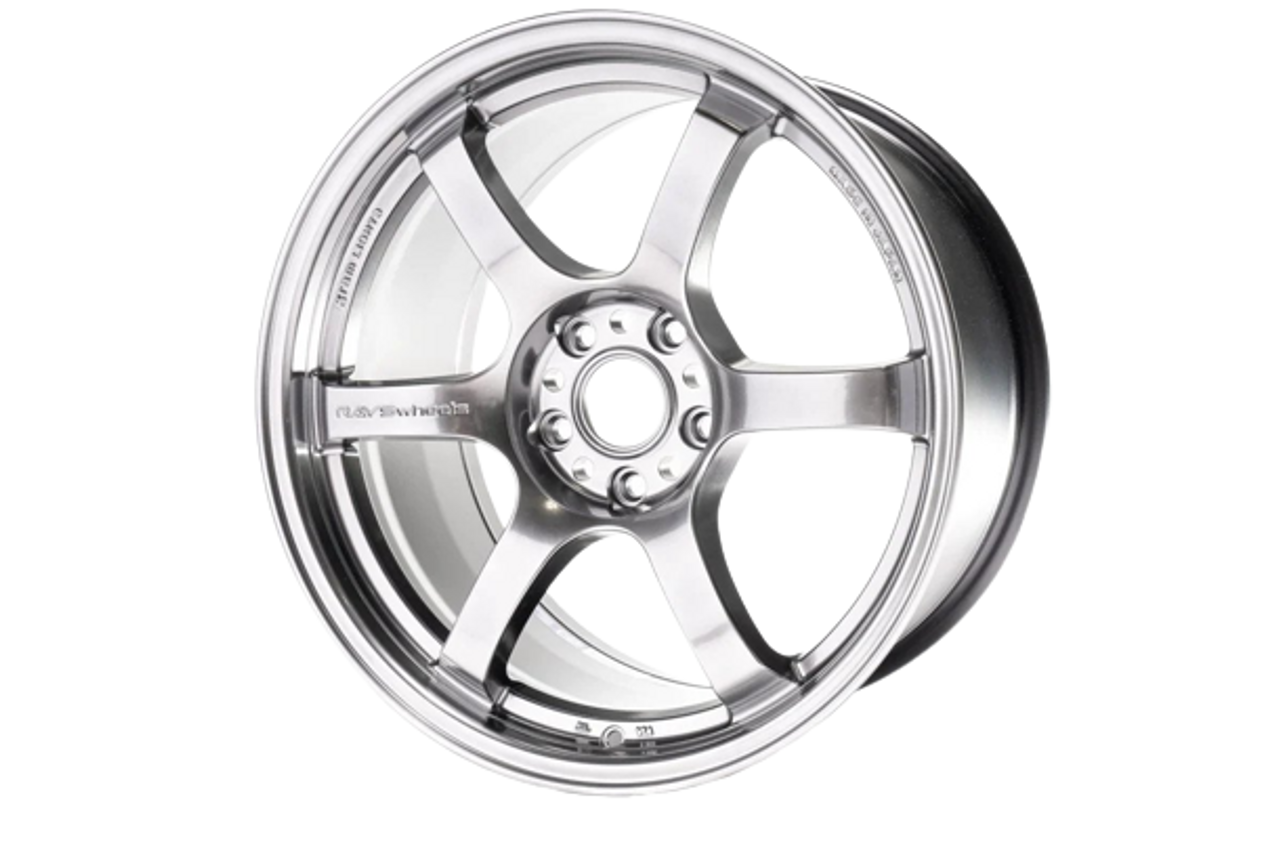 Gram Lights 57DR 17x9.0 +38 Grace Silver Wheel