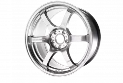 Gram Lights 57DR 17x9.0 +38 Grace Silver Wheel