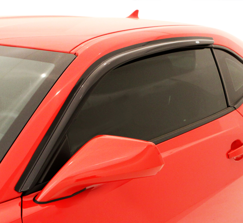 AVS 16-20 Civic Coupe Outside Mount Smoke Ventvisor Deflectors