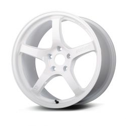 Gram Lights 57CR 18x9.5 +38 5x120 Ceramic Pearl Wheel