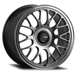 Konig MRK1 17x8 +40mm 5x114.3 Hyper Carbon Wheel with Gloss Black Gear Center Cap
