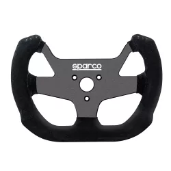 Sparco F10A 270mm Black Suede Steering Wheel