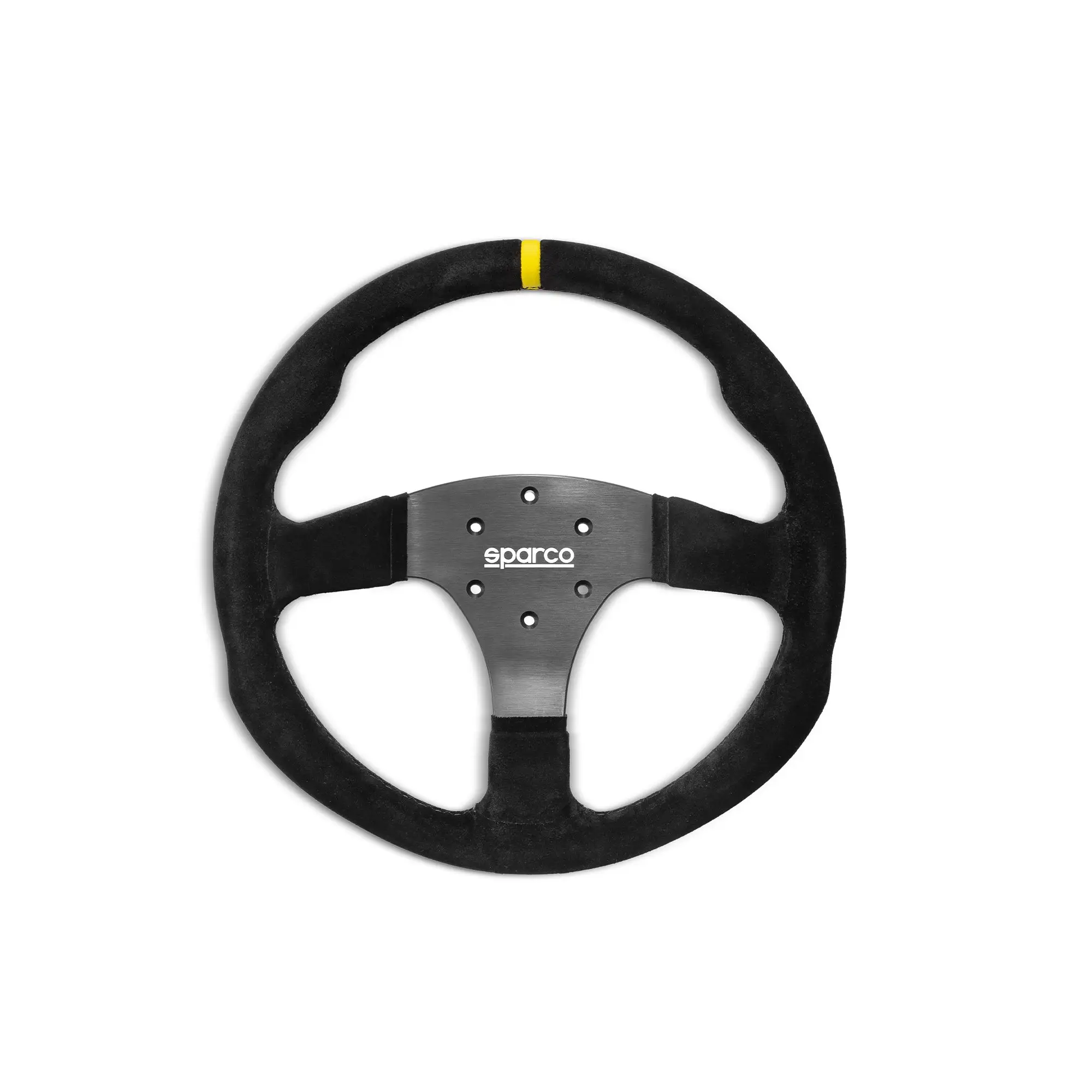 Sparco R330 Black Suede Steering Wheel