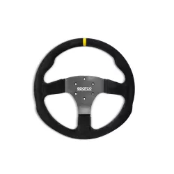 Sparco R330 Black Suede Steering Wheel