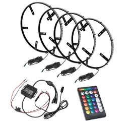 ORACLE Lighting ColorSHIFT RGB+W 16.5 Inch Diameter LED Illuminated Wheel Rings