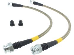 StopTech 07-08 Honda Fit Rear Stainless Steel Brake Lines