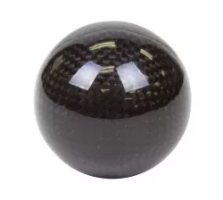 NRG Universal Black Carbon Fiber Ball Style Heavy Weight Shift Knob
