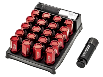 Project Kics Leggdura Racing Shell Type Lug Nut Set 16 Pieces with