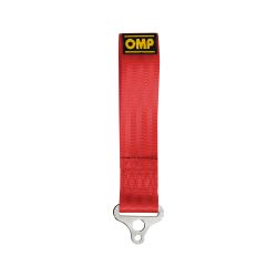 OMP Red 2 Inch High Reistance Tow Hook Strap