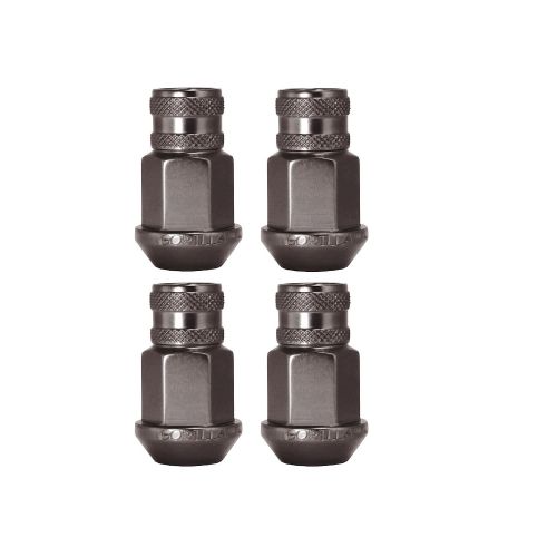Gorilla Open End Aluminum Racing Lug Nuts Titanium M12 x 1.5 K Series