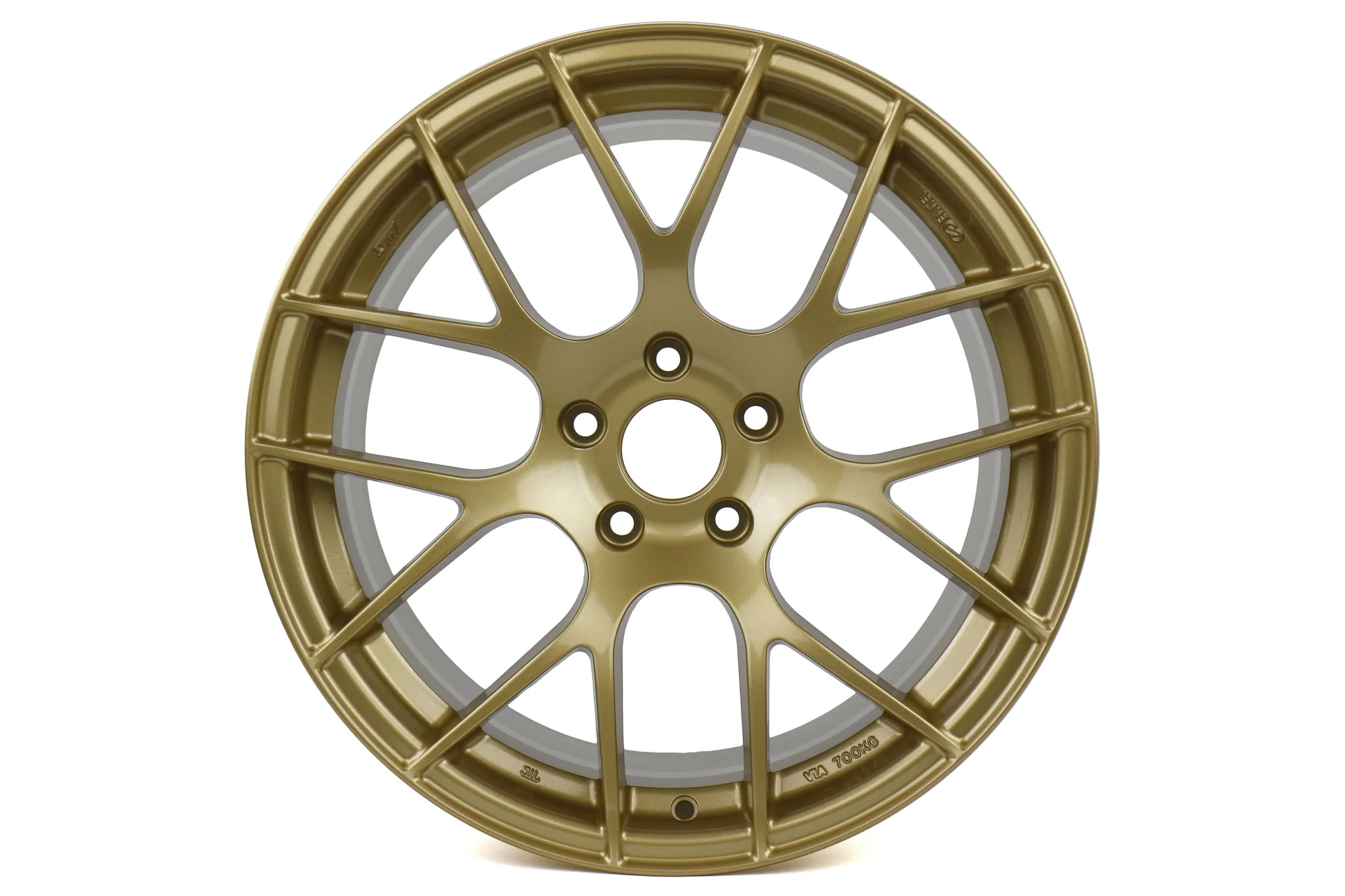 Enkei Raijin 18x9.5 5x114.3 +35mm Gold Wheel