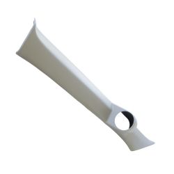 AutoMeter Light Grey 92-95 Civic Coupe Full Length Single Gauge Mount A-Pillar Pod