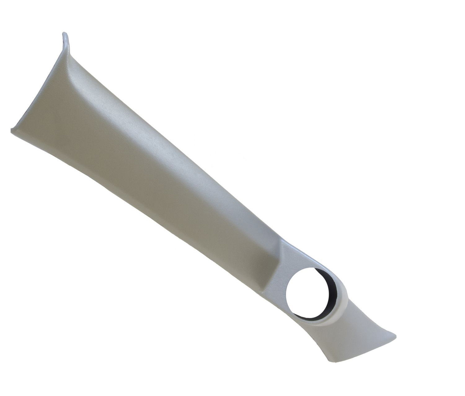 AutoMeter Light Grey 92-95 Civic Coupe Full Length Single Gauge Mount A-Pillar Pod