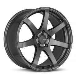 Enkei PF07 17x8 5x114.3 +35mm Dark Silver Wheel