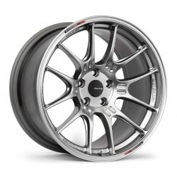 Enkei GTC02 18x10.5 5x114.3 +15mm Hyper Silver Wheel