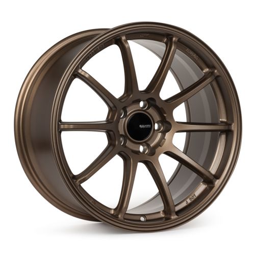 Enkei Triumph 17x9 Matte Bronze Wheel with 5x114.3 Bolt Pattern