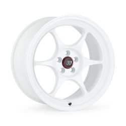 Enkei PF06 18x9.5 5x114.3 +27mm White Machined Wheel