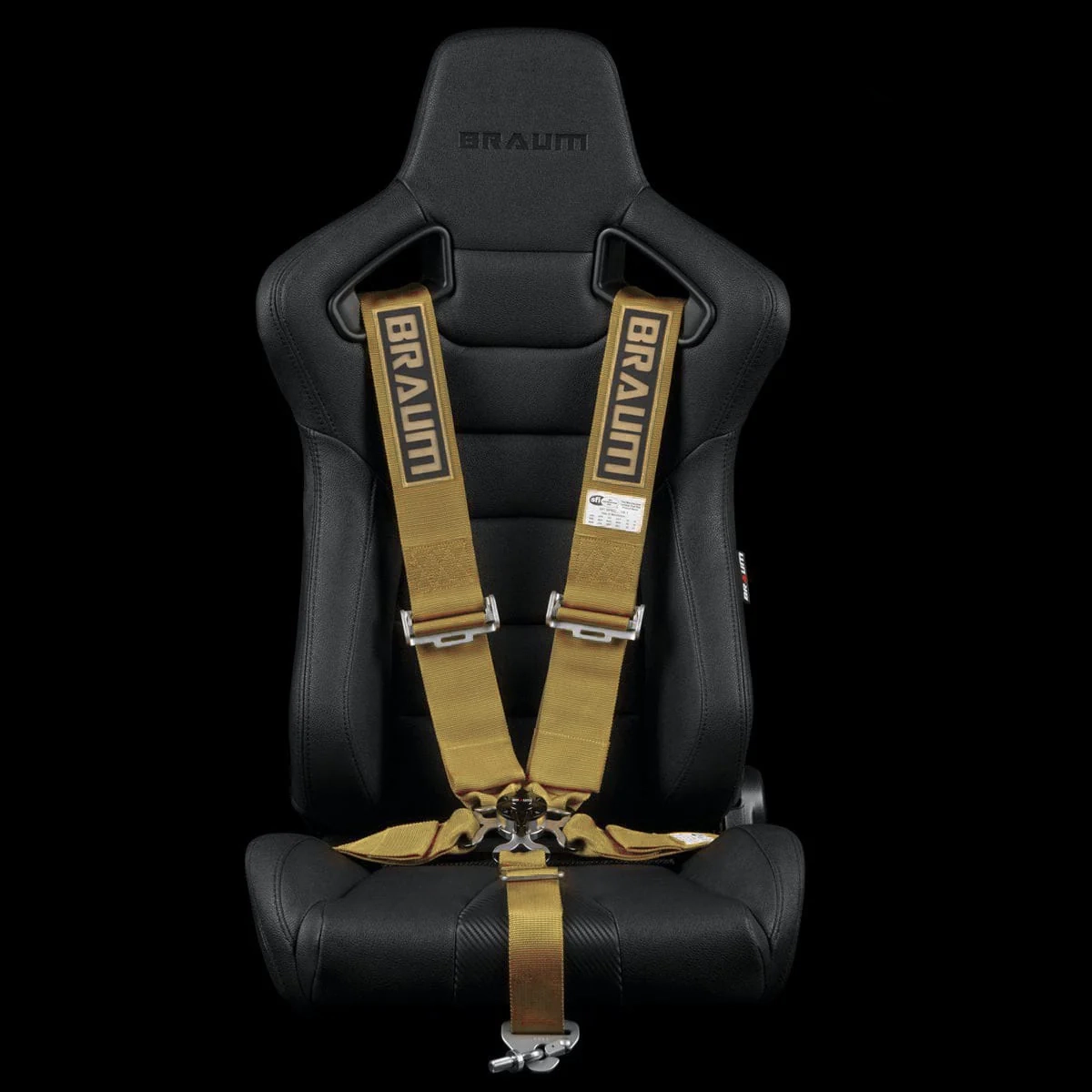Braum Bronze 5-Pt SFI Certified Racing Harness with 3