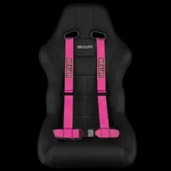 Braum Pink 4-Pt Racing Harness with 2