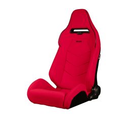 Braum Viper-X Red Jacquard with Black Piping Sport Reclinable Seats