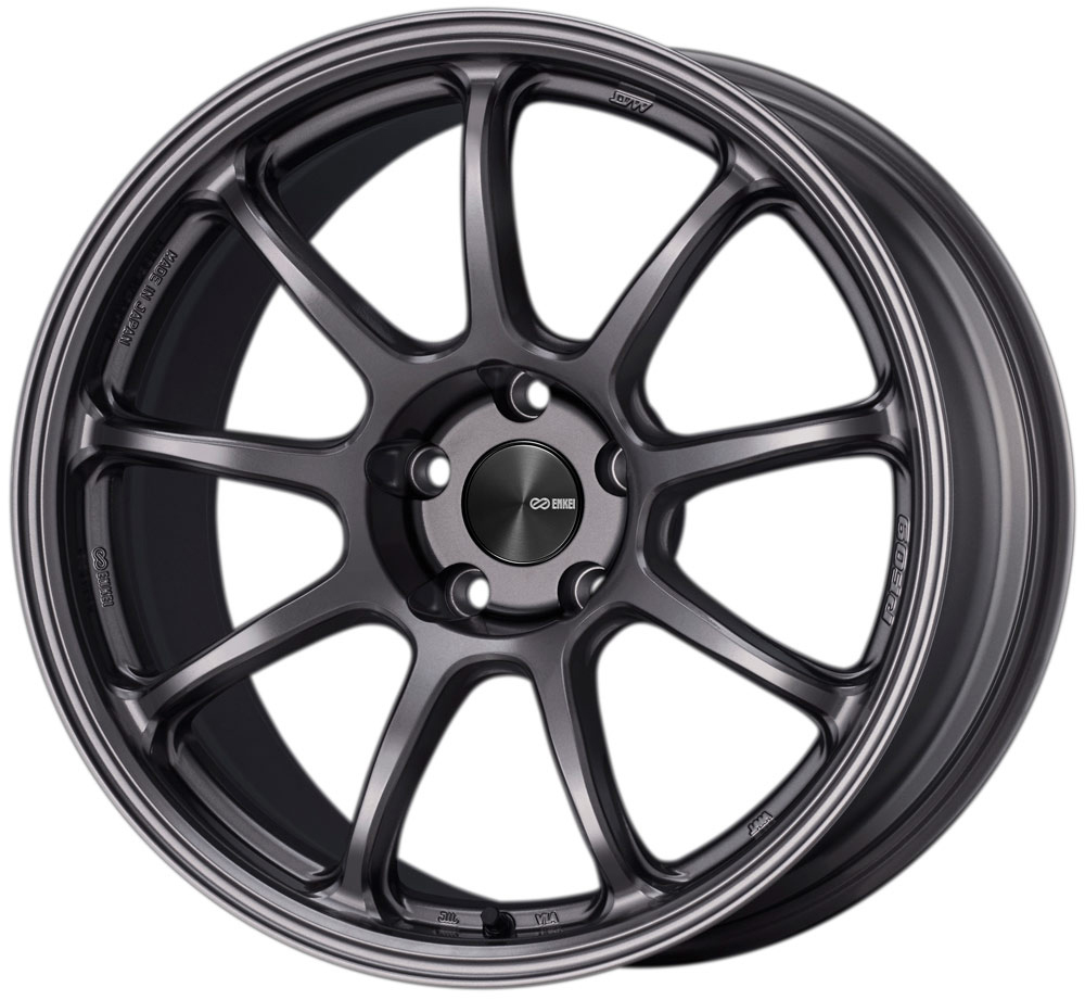 Enkei PF09 17x9 5x114.3 +45mm Dark Silver Wheel