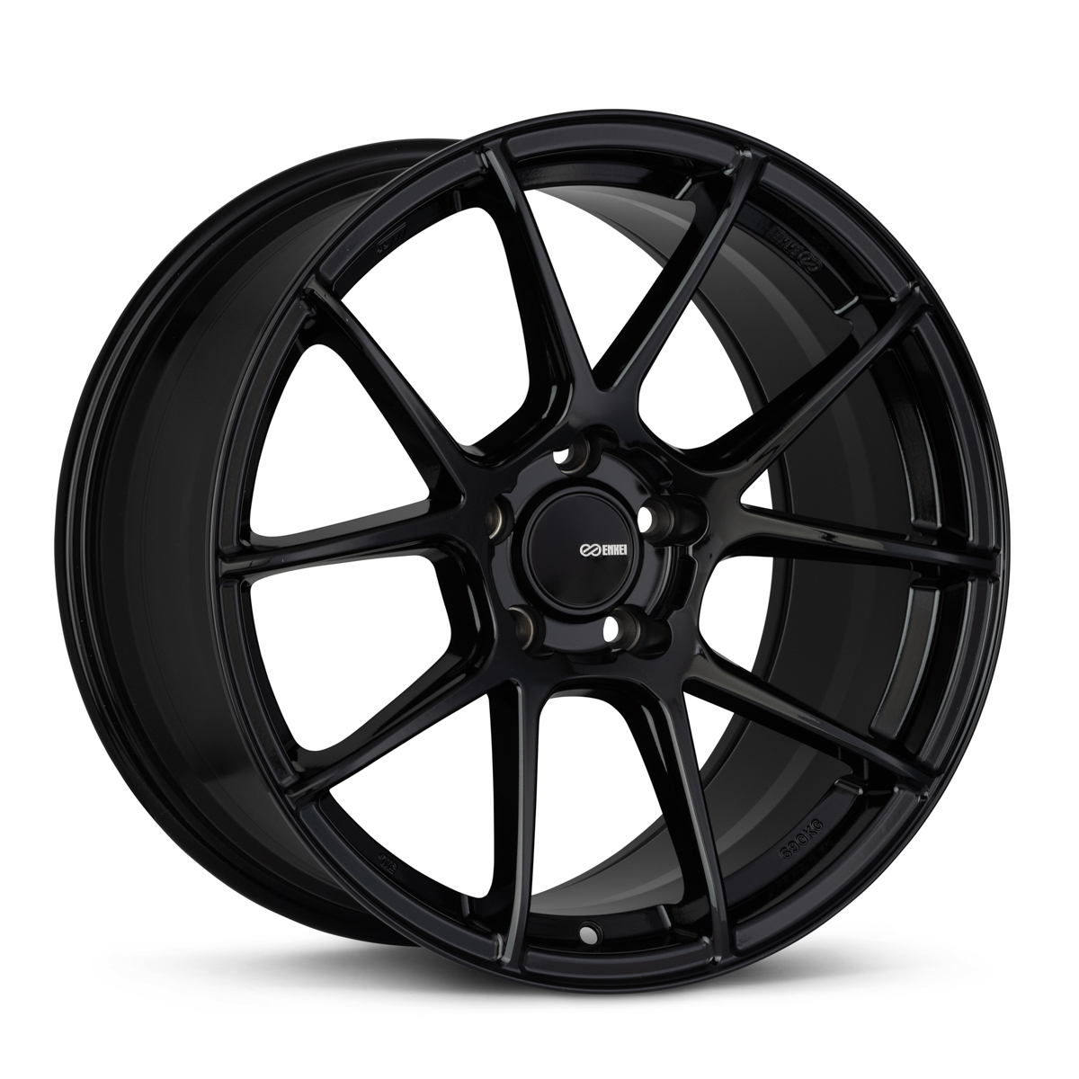 Enkei TS-V 18x8.5 5x114.3 +45mm Gloss Black Wheel
