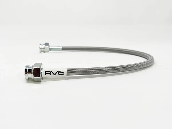 RV6 16-21 Civic 1.5T Braided Stainless Clutch Line