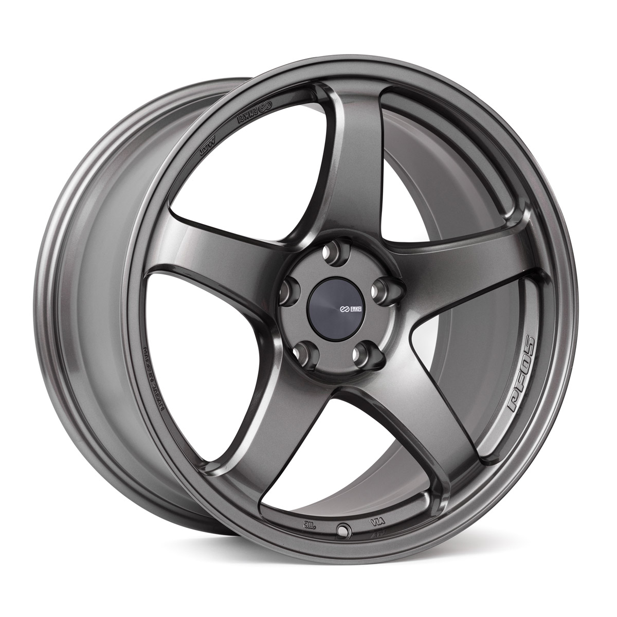 Enkei PF05 19x11 5x114.3 +10mm Dark Silver Wheel