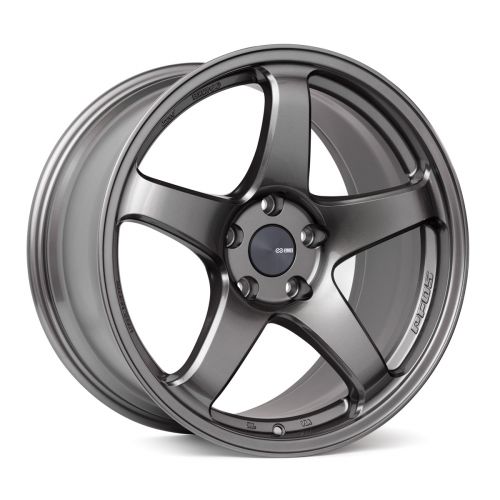 Enkei PF05 19x11 5x114.3 Dark Silver Wheel with 10mm Offset and