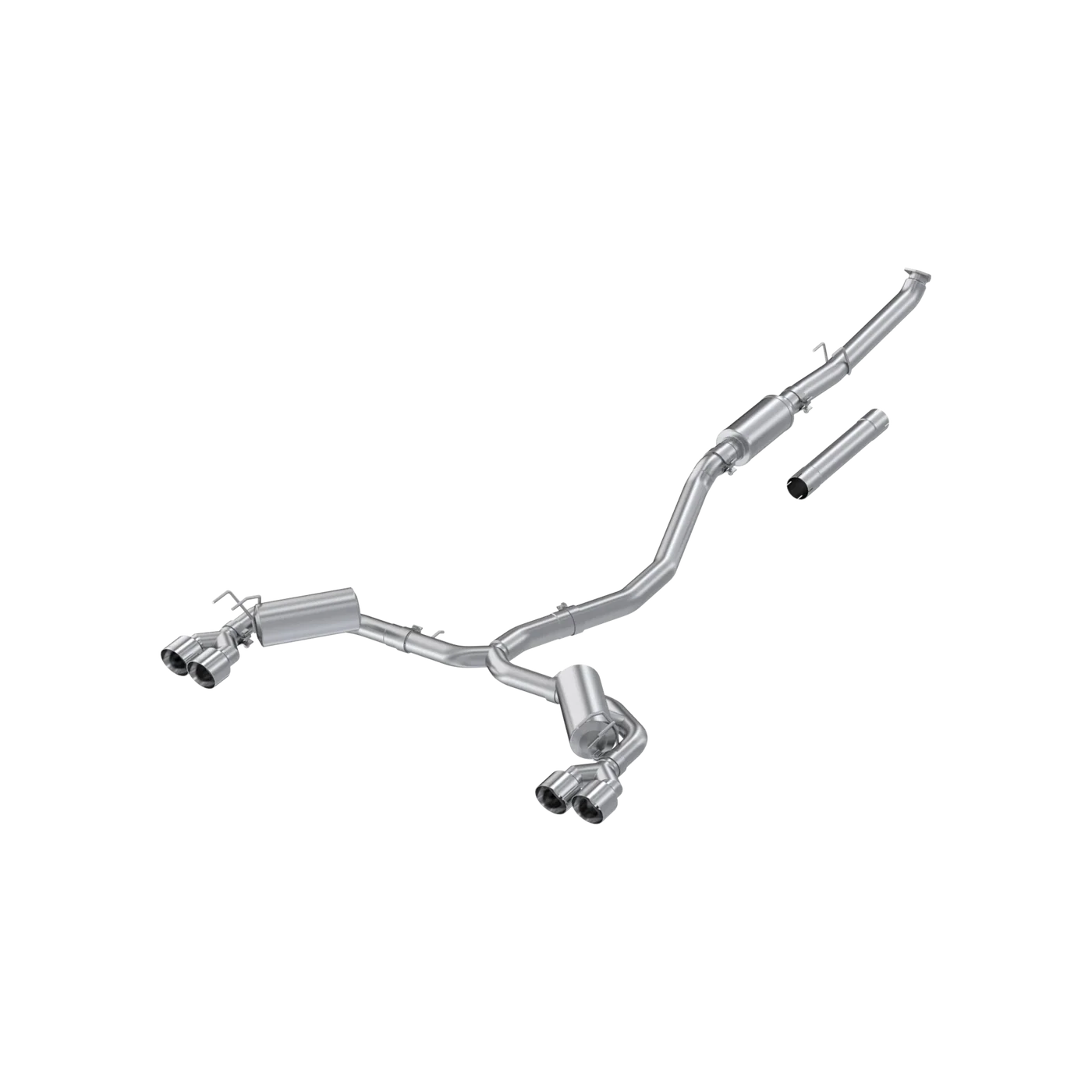 MBRP 22-24 Civic Sport Touring 1.5T Armor Lite Street Catback Exhaust with Stainless Steel Tips