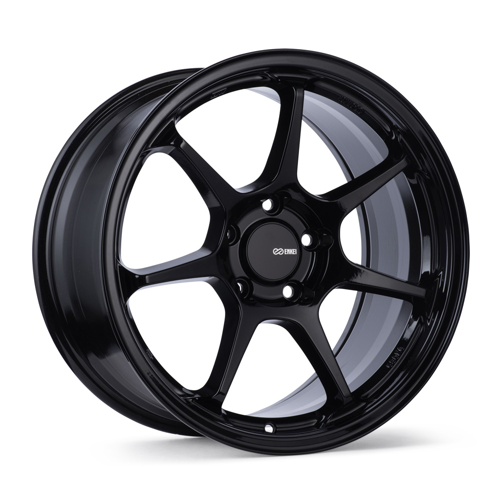 Enkei TS-7 18x9.5 5x120 +45mm Gloss Black Wheel