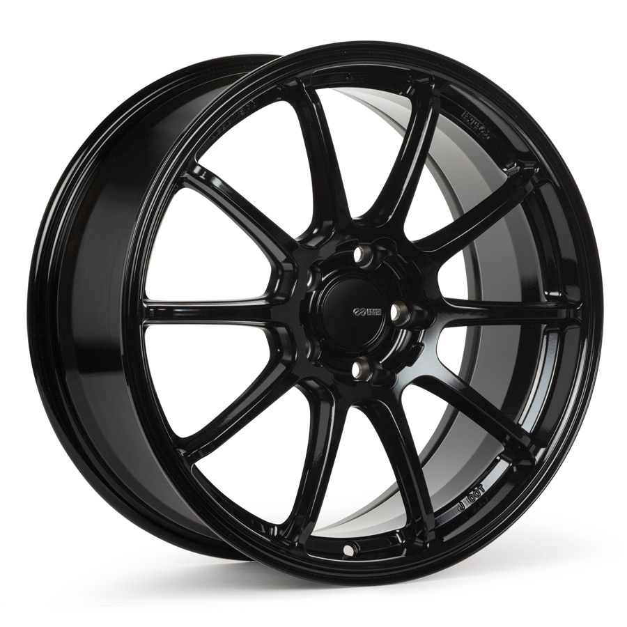 Enkei Triumph 18x9.5 5x114.3 +38mm Gloss Black Wheel
