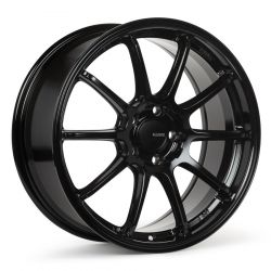 Enkei Triumph 18x9.5 5x114.3 +38mm Gloss Black Wheel