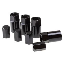 Wheel Mate Aluminum TPMS Valve Stem Cover - Black Anodize
