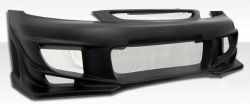 Duraflex 01-03 Civic 1-Piece Bomber Front Bumper Cover