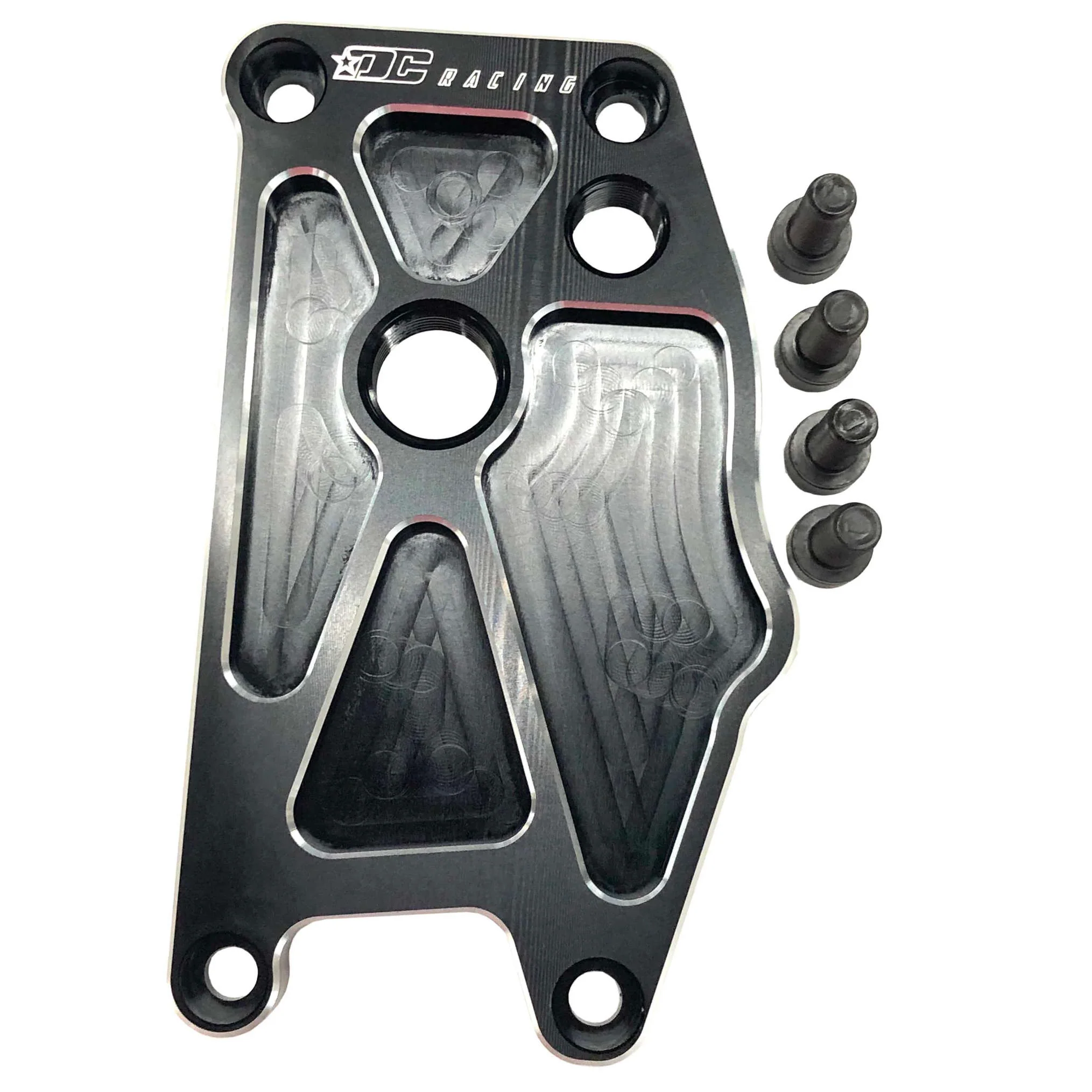 Drag Cartel K-Series Water Block Off Plate with -8AN Breather Port