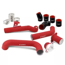 Mishimoto 22-25 Civic/23-25 Integra 1.5T Wrinkle Red Intercooler Pipe Kit