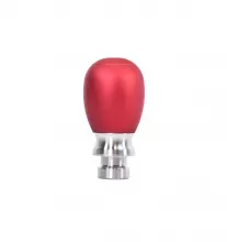 PRL Red Aluminum Adjustable Shift Knob and Collar Kit